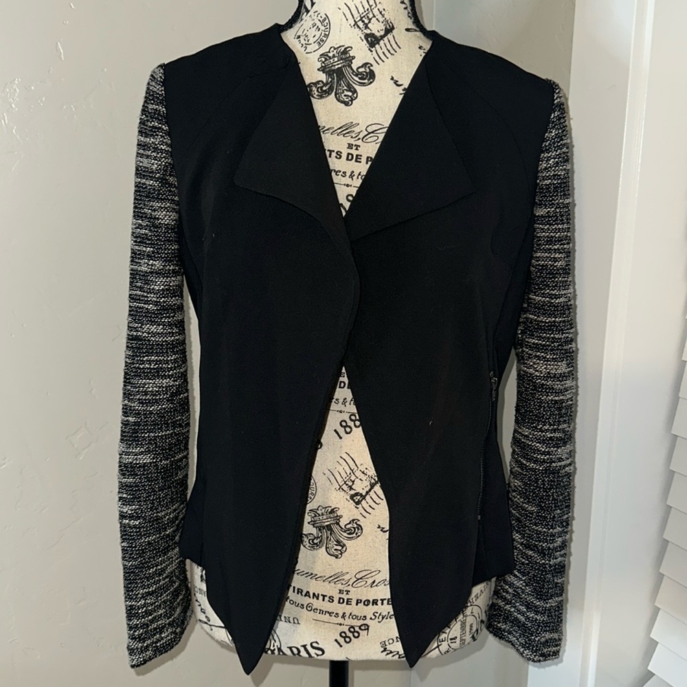 Bar III Mixed Media Jacket
